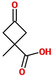 MC017352 1-Methyl-3-oxocyclobutanecarboxylic acid (图片) MC017352 1-Methyl-3-oxocyclobutanecarboxylic acid